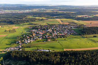 Vue aérienne de Quartier Hausen ob Rottweil in Rottweil dans le département Bade-Wurtemberg, Allemagne