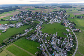 Bösingen dans le département Bade-Wurtemberg, Allemagne d'en haut