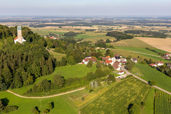 Photographie aérienne de Quartier Offingen in Uttenweiler dans le département Bade-Wurtemberg, Allemagne