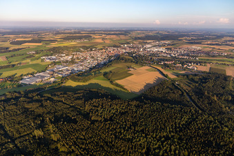 Photographie aérienne de Bad Saulgau dans le département Bade-Wurtemberg, Allemagne