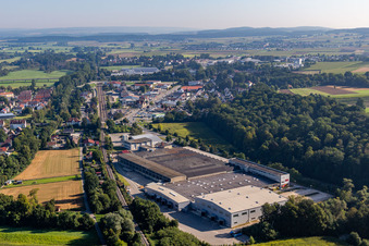 Vue aérienne de Silit-Werke GmbH & Co. KG à Riedlingen dans le département Bade-Wurtemberg, Allemagne