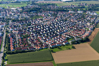 Vue aérienne de Baienfurt dans le département Bade-Wurtemberg, Allemagne