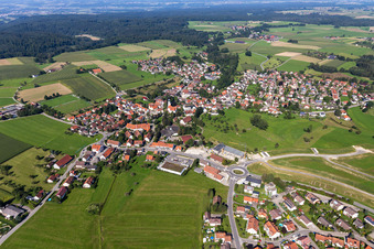 Photographie aérienne de Quartier Siegenwieden in Bergatreute dans le département Bade-Wurtemberg, Allemagne