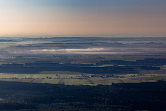 Vue aérienne de Quartier Reutlingendorf in Obermarchtal dans le département Bade-Wurtemberg, Allemagne