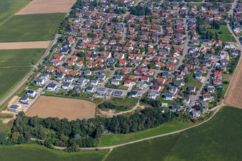 Vue aérienne de Quartier Lochham in Altheim dans le département Bade-Wurtemberg, Allemagne