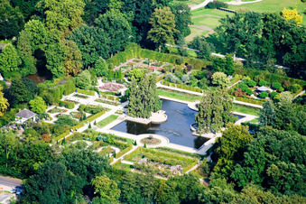 Photographie aérienne de Arcen dans le département Limbourg, Pays-Bas