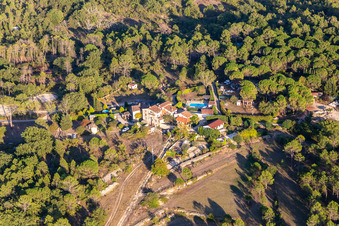 Montauroux dans le département Var, France vue d'en haut