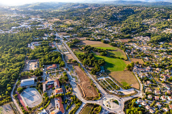 Image drone de Montauroux dans le département Var, France