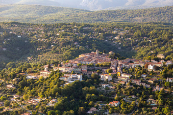 Montauroux dans le département Var, France vue d'en haut