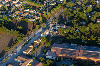 Image drone de Montauroux dans le département Var, France