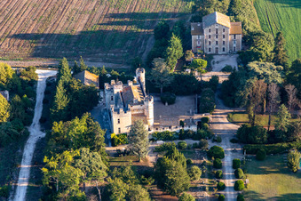 Photographie aérienne de Clamasix Domaine Breuil à Graveson dans le département Bouches du Rhône, France