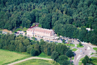 Photographie aérienne de Broekhuizen dans le département Limbourg, Pays-Bas