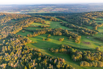 Photographie aérienne de Montfaucon dans le département Doubs, France