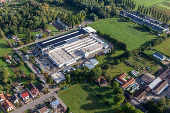 Webasto Mécatronique à le quartier Schaidt in Wörth am Rhein dans le département Rhénanie-Palatinat, Allemagne vue d'en haut