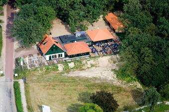De Hamert dans le département Limbourg, Pays-Bas vue du ciel