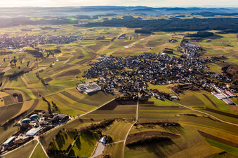 Vue aérienne de Quartier Winzeln in Fluorn-Winzeln dans le département Bade-Wurtemberg, Allemagne