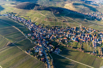 Ranschbach dans le département Rhénanie-Palatinat, Allemagne vue d'en haut