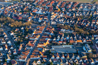 Enregistrement par drone de Kuhardt dans le département Rhénanie-Palatinat, Allemagne