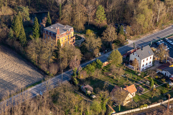 Vue aérienne de Grosclaude Jean-Mathieu à Lauterbourg dans le département Bas Rhin, France