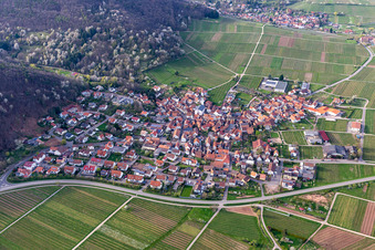 Eschbach dans le département Rhénanie-Palatinat, Allemagne d'un drone