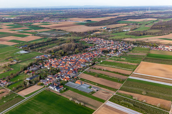 Winden dans le département Rhénanie-Palatinat, Allemagne vue du ciel
