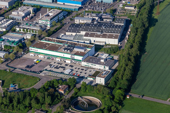 Vue aérienne de APL Automotive Testing Technology Landau GmbH à Landau in der Pfalz dans le département Rhénanie-Palatinat, Allemagne