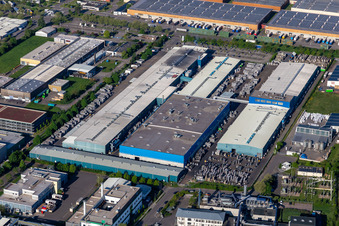 Vue aérienne de Ronal GmbH à Landau in der Pfalz dans le département Rhénanie-Palatinat, Allemagne