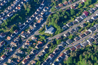 Hauenstein dans le département Rhénanie-Palatinat, Allemagne d'en haut