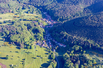 Quartier Blankenborn in Bad Bergzabern dans le département Rhénanie-Palatinat, Allemagne vue du ciel