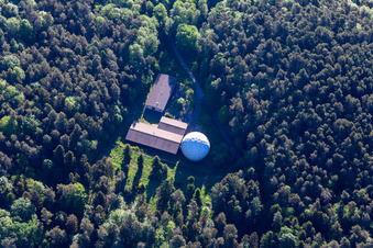 Photographie aérienne de Station radar à Pleisweiler-Oberhofen dans le département Rhénanie-Palatinat, Allemagne
