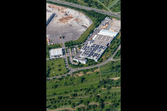 Vue oblique de Emballages d'exportation Berghoef GmbH et Logo-Pack GmbH à Bischweier dans le département Bade-Wurtemberg, Allemagne