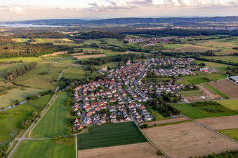 Vue aérienne de Quartier Beuren an der Aach in Singen dans le département Bade-Wurtemberg, Allemagne