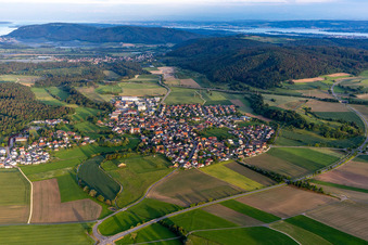 Vue aérienne de Quartier Orsingen in Orsingen-Nenzingen dans le département Bade-Wurtemberg, Allemagne