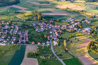 Vue aérienne de Quartier Raithaslach in Stockach dans le département Bade-Wurtemberg, Allemagne