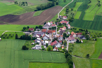 Photographie aérienne de Quartier Danketsweiler in Horgenzell dans le département Bade-Wurtemberg, Allemagne