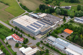 Vue aérienne de Maschinenfabrik Bermatingen GmbH & Co. KG à Bermatingen dans le département Bade-Wurtemberg, Allemagne