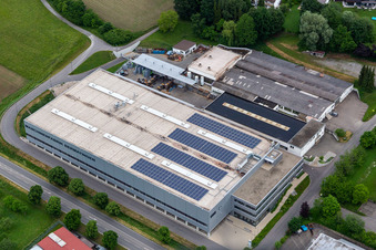 Photographie aérienne de Maschinenfabrik Bermatingen GmbH & Co. KG à Bermatingen dans le département Bade-Wurtemberg, Allemagne