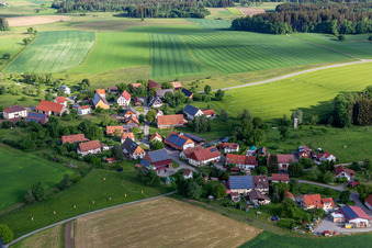 Vue oblique de Quartier Herdwangen in Herdwangen-Schönach dans le département Bade-Wurtemberg, Allemagne