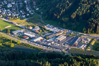 Vue aérienne de Burmeister Caravan Center GmbH, Ludwigshafen à le quartier Ludwigshafen in Bodman-Ludwigshafen dans le département Bade-Wurtemberg, Allemagne