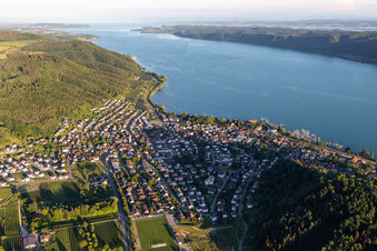 Quartier Ludwigshafen in Bodman-Ludwigshafen dans le département Bade-Wurtemberg, Allemagne d'un drone