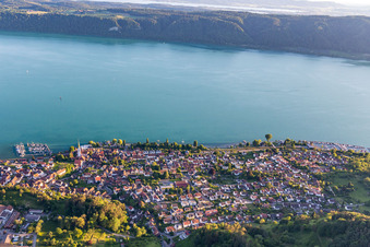 Sipplingen dans le département Bade-Wurtemberg, Allemagne hors des airs