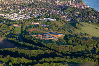 Vue aérienne de Salem International College - Campus Härlen à Überlingen dans le département Bade-Wurtemberg, Allemagne