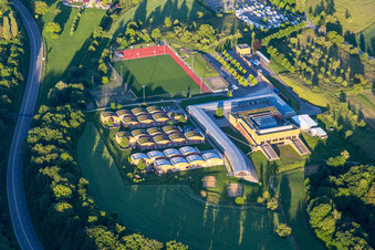 Vue aérienne de Salem International College - Campus Härlen à Überlingen dans le département Bade-Wurtemberg, Allemagne