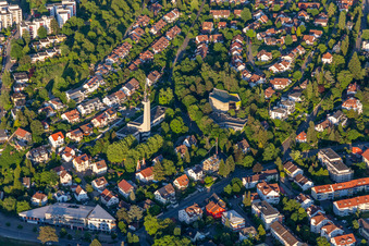 Vue aérienne de Centre à Überlingen dans le département Bade-Wurtemberg, Allemagne