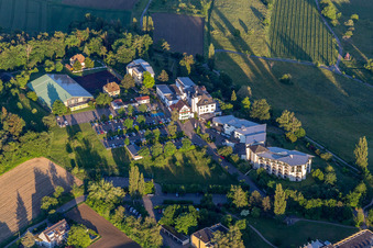 Vue aérienne de Parkhotel St. Leonhard à Überlingen dans le département Bade-Wurtemberg, Allemagne