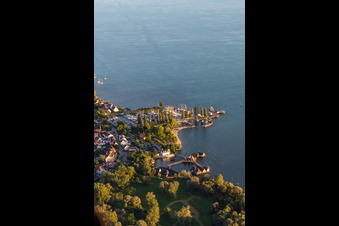 Photographie aérienne de Quartier Unteruhldingen in Uhldingen-Mühlhofen dans le département Bade-Wurtemberg, Allemagne