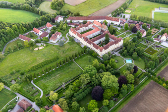 Photographie aérienne de Château de l'école Salem à le quartier Stefansfeld in Salem dans le département Bade-Wurtemberg, Allemagne