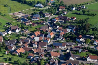 Photographie aérienne de Quartier Heudorf in Meßkirch dans le département Bade-Wurtemberg, Allemagne