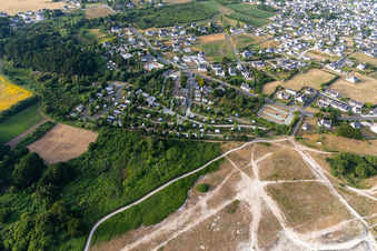 Vue aérienne de Camping Des Dunes à Plobannalec-Lesconil dans le département Finistère, France
