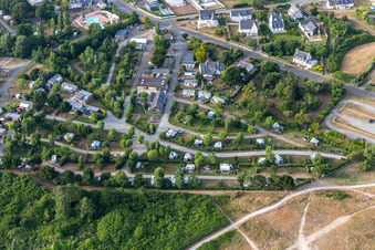 Photographie aérienne de Camping Des Dunes à Plobannalec-Lesconil dans le département Finistère, France